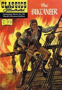 Cover Thumbnail for Classics Illustrated (Thorpe & Porter, 1951 series) #61 - The Buccaneer
