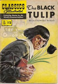Cover Thumbnail for Classics Illustrated (Thorpe & Porter, 1951 series) #73 - The Black Tulip