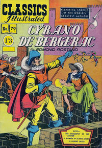 Cover Thumbnail for Classics Illustrated (Thorpe & Porter, 1951 series) #79 - Cyrano de Bergerac