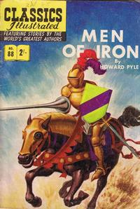 Cover Thumbnail for Classics Illustrated (Thorpe & Porter, 1951 series) #88 - Men of Iron