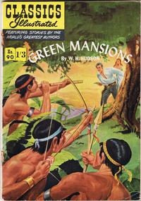 Cover Thumbnail for Classics Illustrated (Thorpe & Porter, 1951 series) #90 - Green Mansions