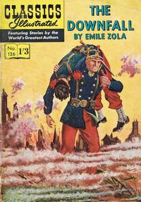 Cover for Classics Illustrated (Thorpe & Porter, 1951 series) #126 - The Downfall