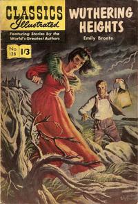 Cover Thumbnail for Classics Illustrated (Thorpe & Porter, 1951 series) #128 - Wuthering Heights