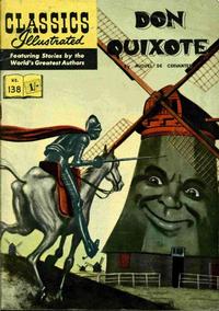 Cover Thumbnail for Classics Illustrated (Thorpe & Porter, 1951 series) #138 - Don Quixote