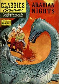 Cover for Classics Illustrated (Thorpe & Porter, 1951 series) #154 - Arabian Nights