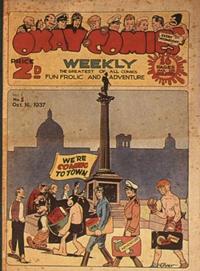 Cover Thumbnail for Okay Comics Weekly (T. V. Boardman, 1937 series) #v1#1