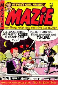 Cover Thumbnail for Mazie (Nation-Wide Publishing, 1952 series) #12