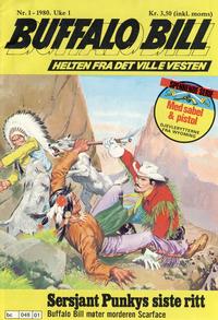 Cover Thumbnail for Buffalo Bill (Allers Forlag, 1979 series) #1/1980
