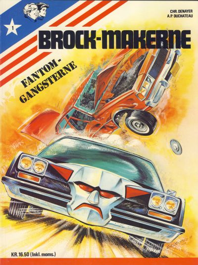 Cover for Brock-makerne (Winthers forlag, 1979 series) #1 - Fantom-gangsterne