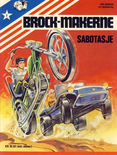 Cover for Brock-makerne (Winthers forlag, 1979 series) #2 - Sabotasje