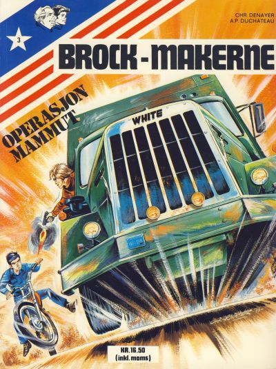 Cover for Brock-makerne (Winthers forlag, 1979 series) #3 - Operasjon Mammut