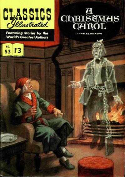 Cover for Classics Illustrated (Thorpe & Porter, 1951 series) #53 - A Christmas Carol