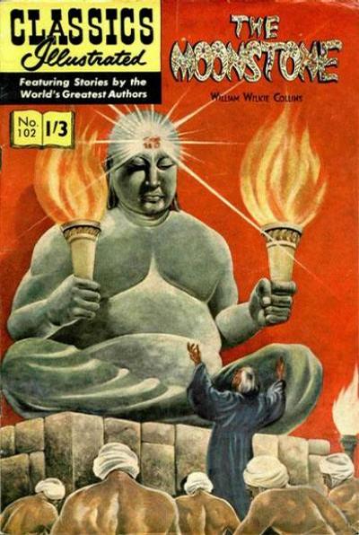 Cover for Classics Illustrated (Thorpe & Porter, 1951 series) #102 - The Moonstone