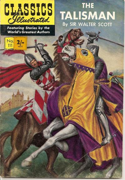 Cover for Classics Illustrated (Thorpe & Porter, 1951 series) #111 - The Talisman