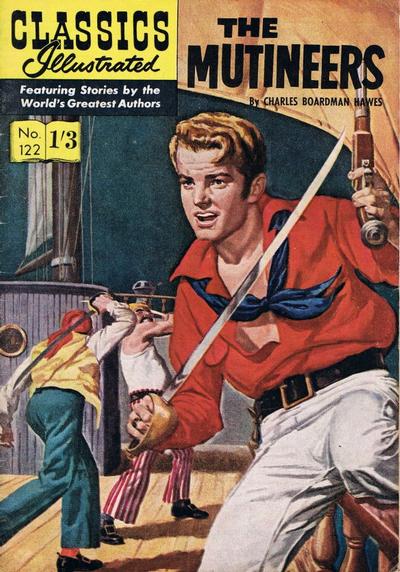 Cover for Classics Illustrated (Thorpe & Porter, 1951 series) #122 - The Mutineers