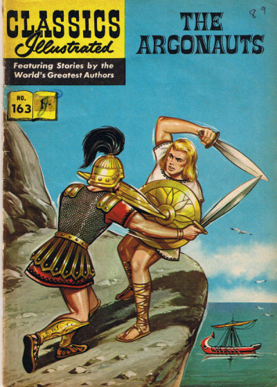Cover for Classics Illustrated (Thorpe & Porter, 1951 series) #163 - The Argonauts