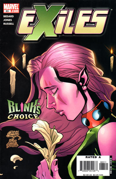 Cover for Exiles (Marvel, 2001 series) #83 [Direct Edition]