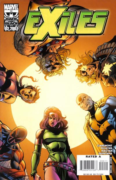 Cover for Exiles (Marvel, 2001 series) #90