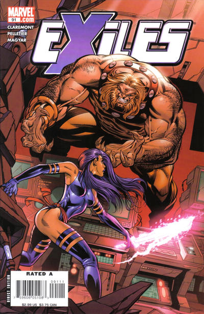 Cover for Exiles (Marvel, 2001 series) #91