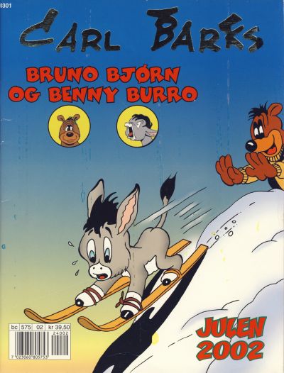 Cover for Bruno Bjørn og Benny Burro (Bladkompaniet / Schibsted, 2002 series) #2002
