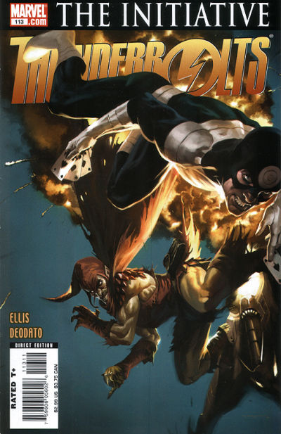 Cover for Thunderbolts (Marvel, 2006 series) #113