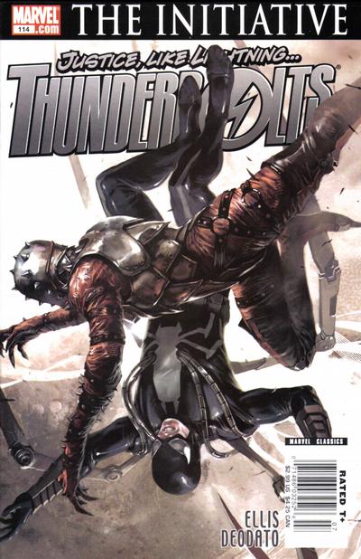 Cover for Thunderbolts (Marvel, 2006 series) #114 [Newsstand]