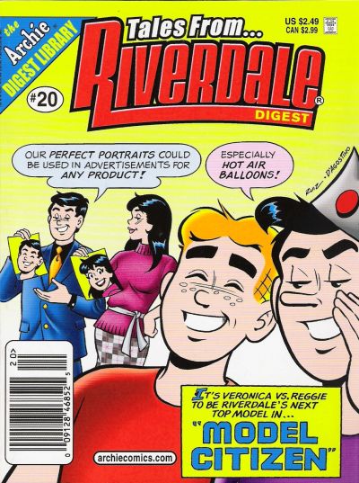 Cover for Tales from Riverdale Digest (Archie, 2005 series) #20 [Newsstand]