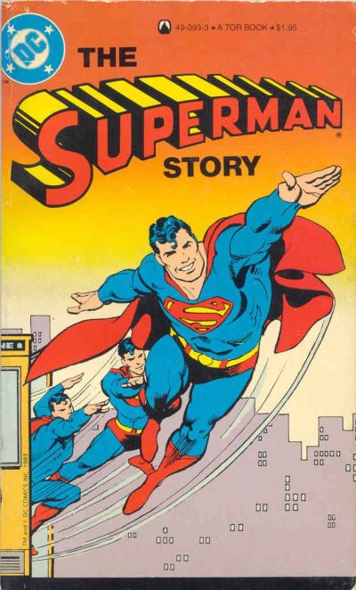 Cover for The Superman Story (Tor Books, 1983 series) 