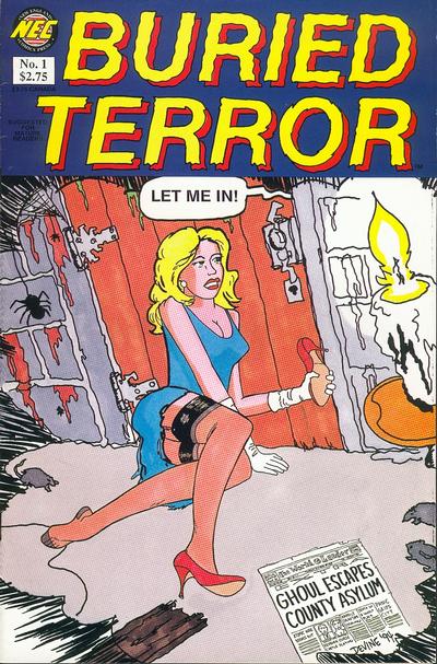 Cover for Buried Terror (New England Comics, 1995 series) #1