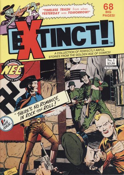 Cover for Extinct (New England Comics, 1991 series) #1