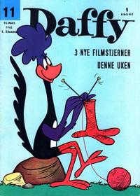 Cover Thumbnail for Daffy (Allers Forlag, 1959 series) #11/1962