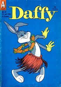 Cover Thumbnail for Daffy (Allers Forlag, 1959 series) #29/1963