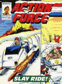 Cover Thumbnail for Action Force (Marvel UK, 1987 series) #43