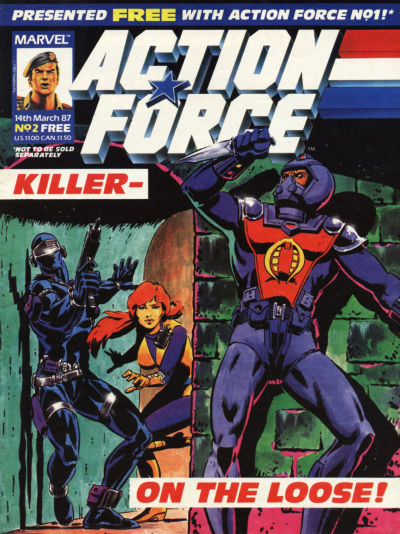 Cover for Action Force (Marvel UK, 1987 series) #2