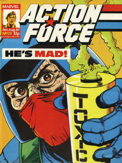 Cover for Action Force (Marvel UK, 1987 series) #23
