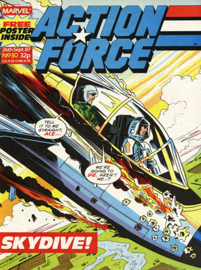 Cover for Action Force (Marvel UK, 1987 series) #30