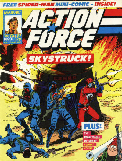 Cover for Action Force (Marvel UK, 1987 series) #31
