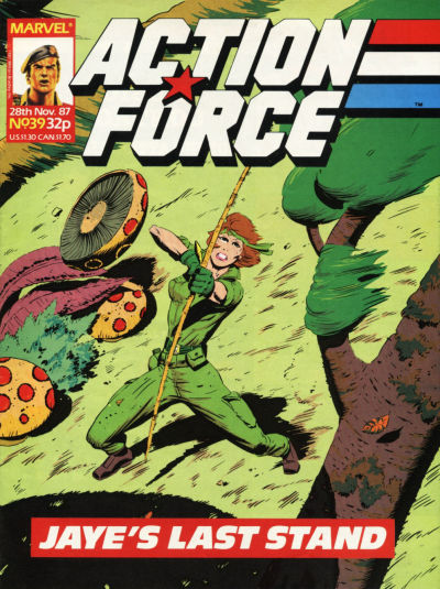 Cover for Action Force (Marvel UK, 1987 series) #39