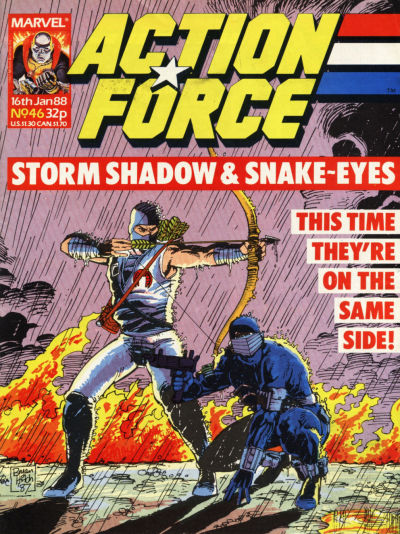 Cover for Action Force (Marvel UK, 1987 series) #46
