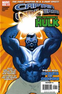 Cover Thumbnail for Captain Universe / Hulk (Marvel, 2006 series) #1