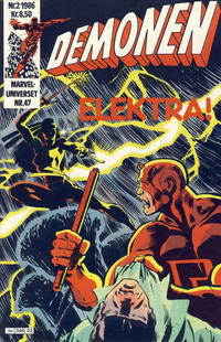 Cover Thumbnail for Demonen (Semic, 1986 series) #2/1986