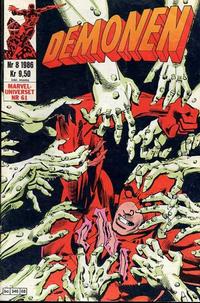 Cover Thumbnail for Demonen (Semic, 1986 series) #8/1986