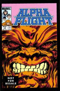 Cover Thumbnail for Alpha Flight No. 10 [Marvel Legends Reprint] (Marvel, 2005 series) 