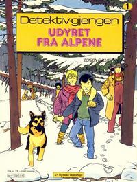 Cover Thumbnail for Detektiv-gjengen (Hjemmet / Egmont, 1984 series) #1 - Udyret fra alpene