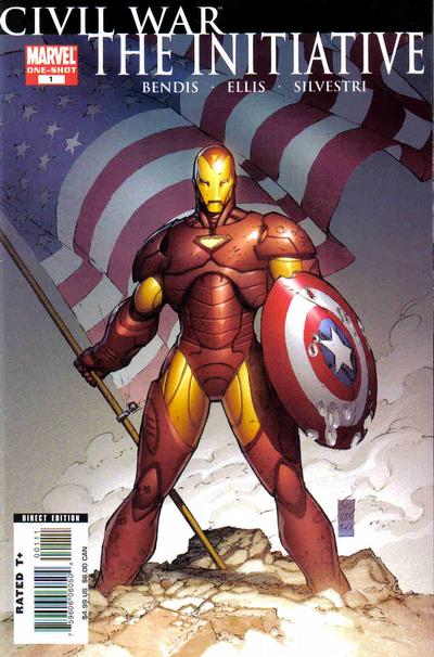 Cover for Civil War: The Initiative (Marvel, 2007 series) #1 [Direct Edition]