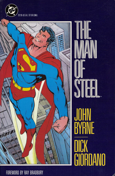 Cover for The Man of Steel (DC, 1987 series) [First Printing]