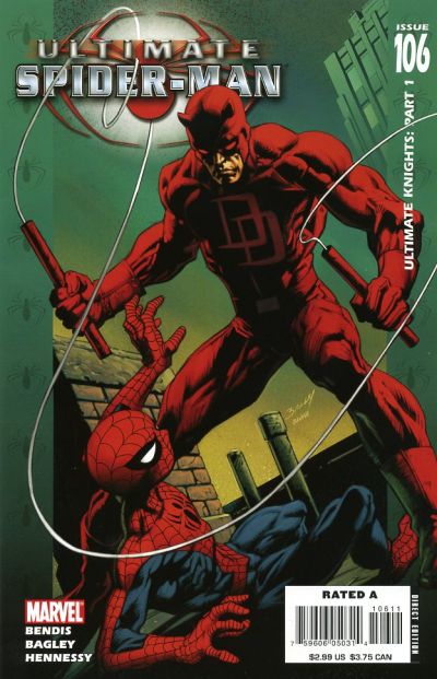 Cover for Ultimate Spider-Man (Marvel, 2000 series) #106
