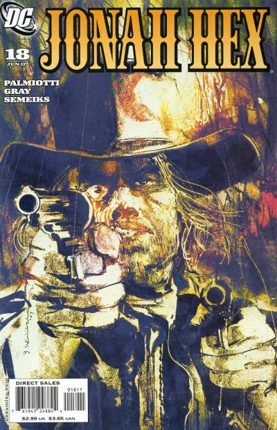Cover for Jonah Hex (DC, 2006 series) #18