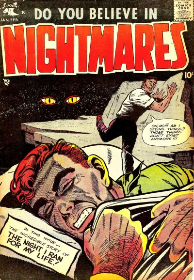 Cover for Do You Believe in Nightmares (St. John, 1957 series) #2