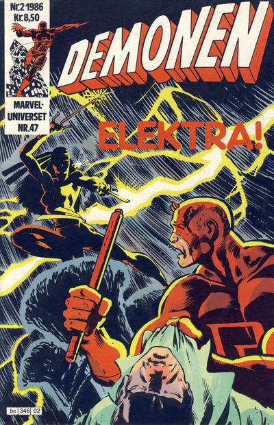 Cover for Demonen (Semic, 1986 series) #2/1986